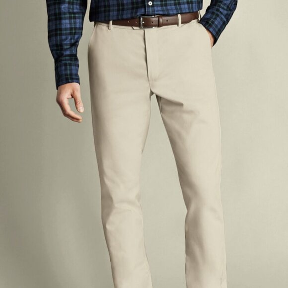 Charles Tyrwhitt Other - (NWOT) Charles Tyrwhitt - Ultimate Non-Iron Slim Fit Chinos (Stone)